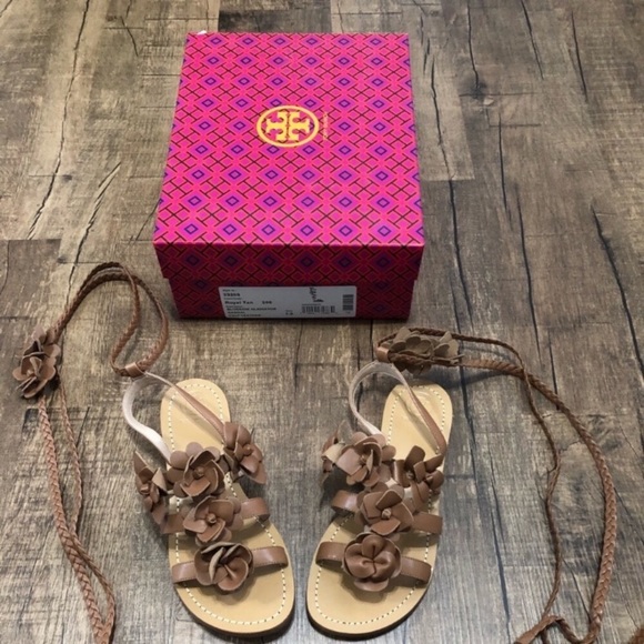 Tory Burch Coachella Gladiator Sandals-New w/ Box - Picture 5 of 12
